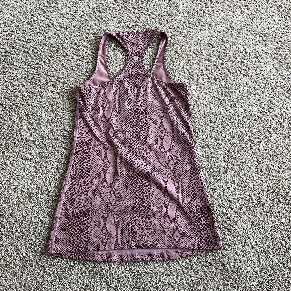 Lululemon Snakeskin Racerback Tank Small - Picture 8 of 8